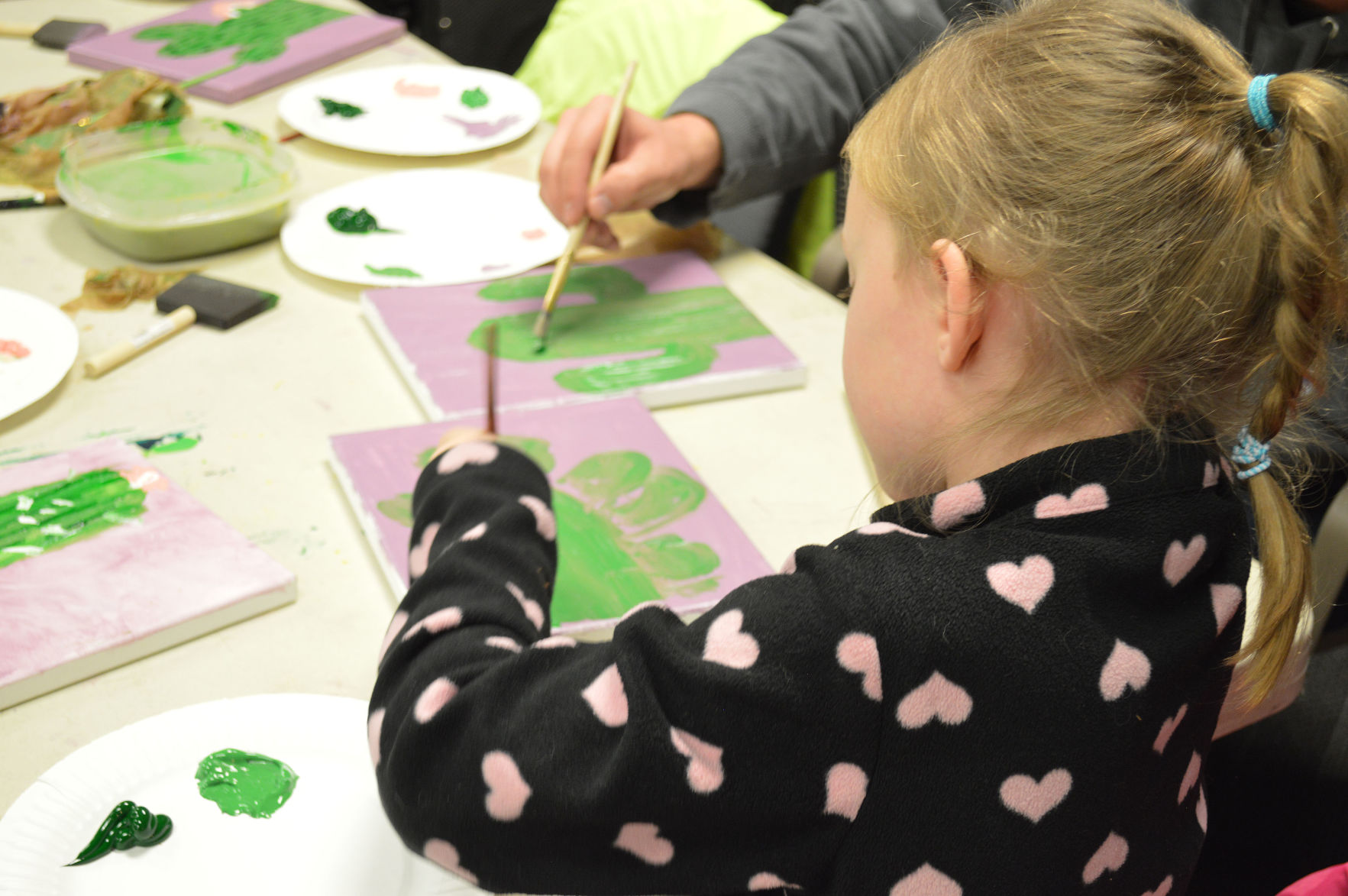 Paint nite at Bookmans offers fun and art for all